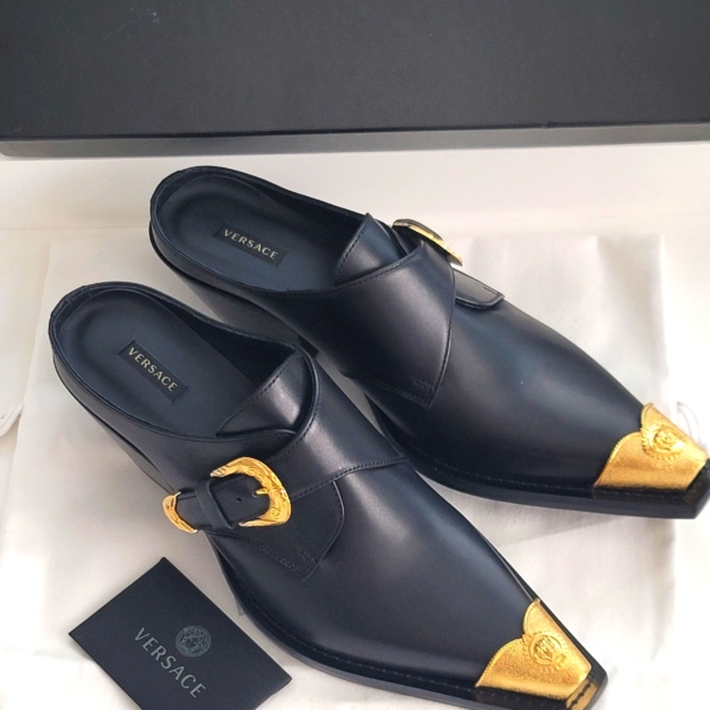 💥  HP - VERSACE MULES SHOES 💥